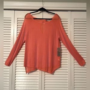 Jennifer Lopez Riviera Chic Blouse - SIZE L - Knit. Sweater. Summer.